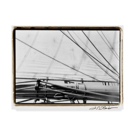 Laura Denardo 'Under Sail Iv' Canvas Art,14x19